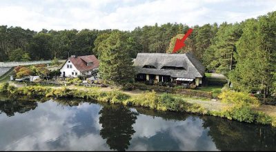 Dachgeschoss am Wasser 4ZKB+WC, Balkon, Garten, Parkplatz