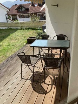 ruhiges naturnahes Wohnparadies - 2ZKB Wohnung mit Terrasse möbliert zu vermieten