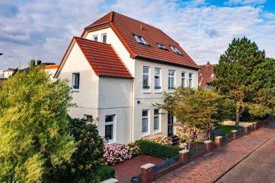 Exklusives Ferienhaus "Feuerstein" mit 6 Wohnungen auf Wangerooge mit hochwertiger Ausstattung