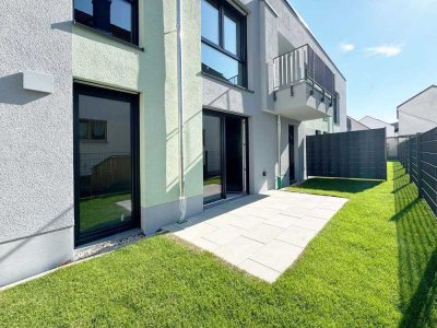 Energetisch top ausgestattete Neubau-Gartenwohnung in zentraler Lage • Einzug Frühjahr 2025