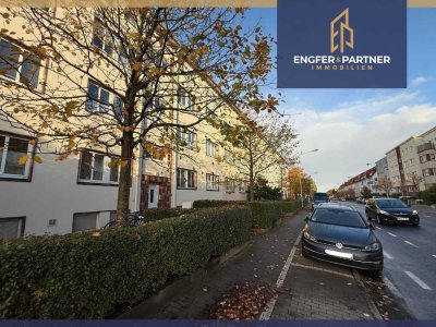 Schicke 3-Zimmer-Wohnung mit Balkon und Einbauküche im beliebten Hansaviertel!