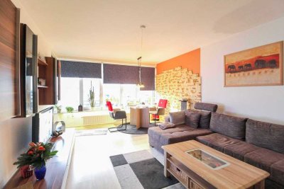 Top Kapitalanlage: 2-Zimmer-Wohnung mit Süd-Loggia, Tiefgaragenstellplatz, Kellerraum und Fahrstuhl