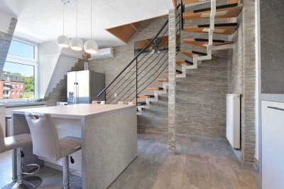 Juwel in Barmen: außergewöhnliche Maisonette Wohnung mit Dachterrasse