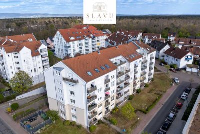 Kapitalanlage oder Eigenheim in Hockenheim - 3-Zimmer-Wohnung mit Loggia und 2 x Tiefgarage