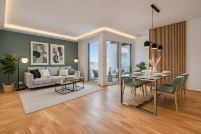 ERSTBEZUG - 2-Zimmer-Terrassenwohnung im Neubau - TOP-LAGE beim AKH