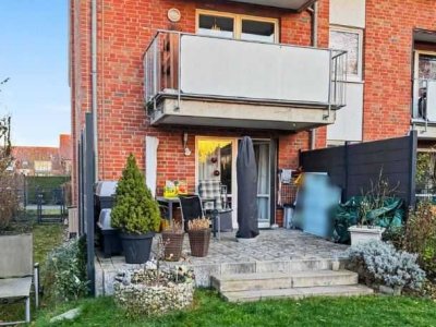 Münster Grün und ruhig - helle 3-Zimmer-Erdgeschosswohnung mit Garten