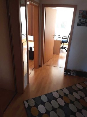 Schöne 3-Zimmer-DG-Wohnung mit Balkon und Einbauküche in Rheurdt-Schaephuysen