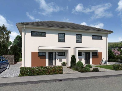 Endlich Zuhause - elegante Doppelhaushälfte mit Grundstück & Komfort