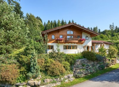 Landhausvilla - Wohnen und Arbeiten in grandioser Panoramalage Südlich der Stadt Salzburg