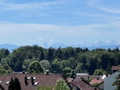4,5 Zi- Maisonette-Wohnung in ruhiger Wohnlage mit See- und Bergblick