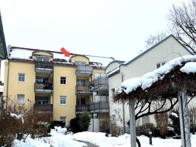 Dachgeschoss mit Bergblick!
3-Zimmer-Eigentumswohnung in Bad Abiling