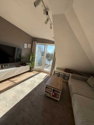 2-Zimmer Dachgeschosswohnung mit Balkon in Gievenbeck