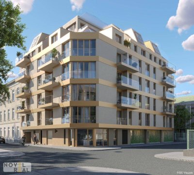 "DONAU PERLE" Endlich ein eigenes Zuhause: 2-Zimmer-Erstbezug Wohnung mit Süd-Balkon in Top Lage!