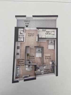 Stadt Carré Wilten - Wohnung (siehe Beschreibung)