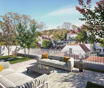Beverly Hietzing Sonnige Dachterrassenwohnung im obersten Liftstock mit U-Bahn-A