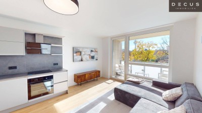 SONNIGER PARKBLICK IM ERSTBEZUG | KÜCHE & MÖBEL INKLUSIVE | PROVISIONSFREI