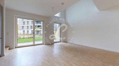 PiNTO | Wohnen auf zwei Etagen mit Garten: 3-Zimmer Townhouse in Petershausen