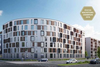 Rundumsorglos-Paket: 1-Zimmer-Wohnung und Tiefgaragenstellplatz in Ingolstadt Nordost