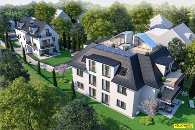 Erstbezug | 3 Zimmer | Dachterrasse 27 m² I Balkon 15 m² I Südausrichtung