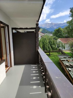 Freundliche 2,5-Zimmer-Wohnung mit Balkon ohne Einbauküche in Garmisch-Partenkirchen