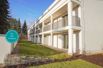 ++ Ihr Wohntraum am Pelzmühlenteich ++ 4-Räume, barrierefrei mit 2 Balkonen, EBK & Tiefgarage