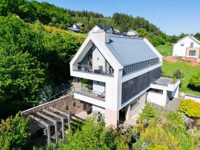 **Besonderes Architektenhaus mit Personenaufzug und modernster Technik **