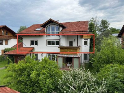 3 Zimmer Wohnung in Bad Aibling, Willing - Balkon, Garage, Fußbodenheizung, Schwedenofen, Kellerraum