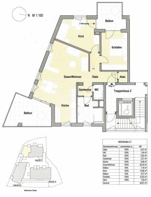 Attraktive 3-Zimmer-Neubauwohnung in Weissach im Tal