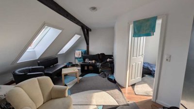 Dachgeschosswohnung in Bremen Findorff zu verkaufen.