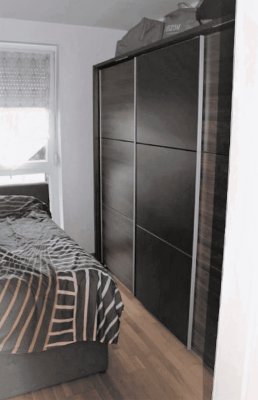 Großgarconniere mit Balkon