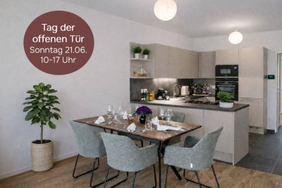 Hochwertiges Reihenhaus (Ziegelmassivbau) mit 4,5 Zimmern, Eigengarten, Dachterrasse, Keller u. Garagenplatz, provisionsfrei!