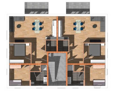 Projektierter Neubau eines Mehrfamilienhauses in Rülzheim – Modernes Wohnen in zentraler Lage