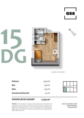Attraktives Neubau-Studentenappartement im Dachgeschoss ++ ideal zur Kapitalanlage ++