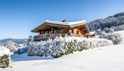 Luxuriöses Chalet mit Kaiserblick und Ski In / Ski Out Anbindung