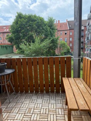 Fantastische 2-Raum-Wohnung mit Balkon und EBK im Mühlenviertel