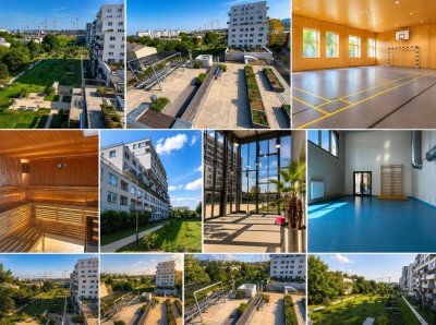 Privat: Moderne Eigentumswohnung mit Terrasse, Garage &amp; exklusiven Gemeinschaftsbereichen und Nähe zur U6