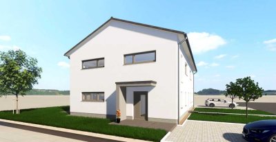 Merenberg: Neubau Doppelhaushälfte mit ca. 125 m² | KfW 55