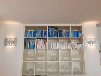 Geschmackvolle 3,5-Zimmer-Loft-Wohnung mit gehobener Innenausstattung mit Balkon und EBK in Kissing