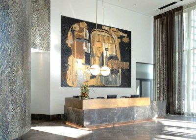 Schöne möblierte, moderne Vier-Zimmer-Wohnung im Grand Tower