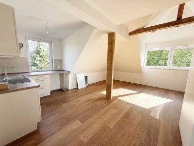 Charmante 2-Zimmer-Dachgeschosswohnung mit großzügiger zweiter Ebene