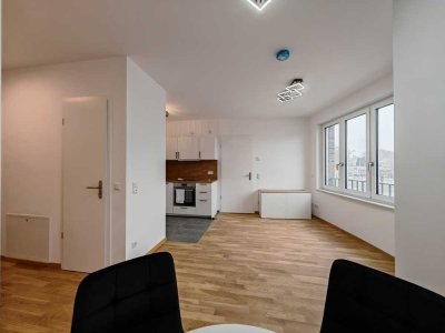 ERSTBEZUG: möblierte 2-Zimmerwohnung