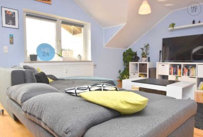 Großzügige, möblierte 2-Zimmer-Dachgeschosswohnung in Kaufbeuren