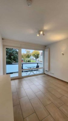 Helles 1-Zi.-App. mit West-Balkon und EBK-Nische in Frankfurt-Schwanheim