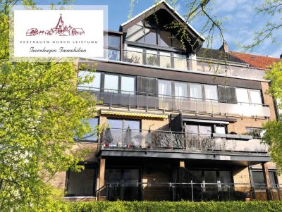 Rarität: 3-Zi.-Wohnung mit TG-Stellplatz und Südterrasse