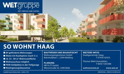 Haag | gefördert | Miete mit Kaufoption | ca. 53 m²