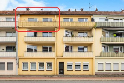 Preisanpassung - Helle 3-Zimmer-Stadtwohnung mit Balkon - als Kapitalanlage oder zur Selbstnutzung