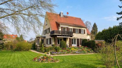 ++ Wohnen im Grünen vor den Toren Dresdens – Ihr modernes Zuhause in Langebrück mit Kamin ++