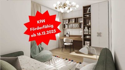 KfW Förderfähig ab 16.12.2025: 3-Zimmer-Wohnung mit Süd-Balkon