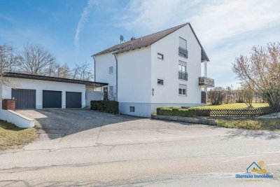 Traumhafte Gartenwohnung in ruhiger Lage: 4 Zimmer, Terrasse und Garage