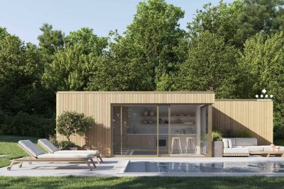 Garden Apartment: Elegantes Apartment mit drei Terrassen und weitläufigem Garten